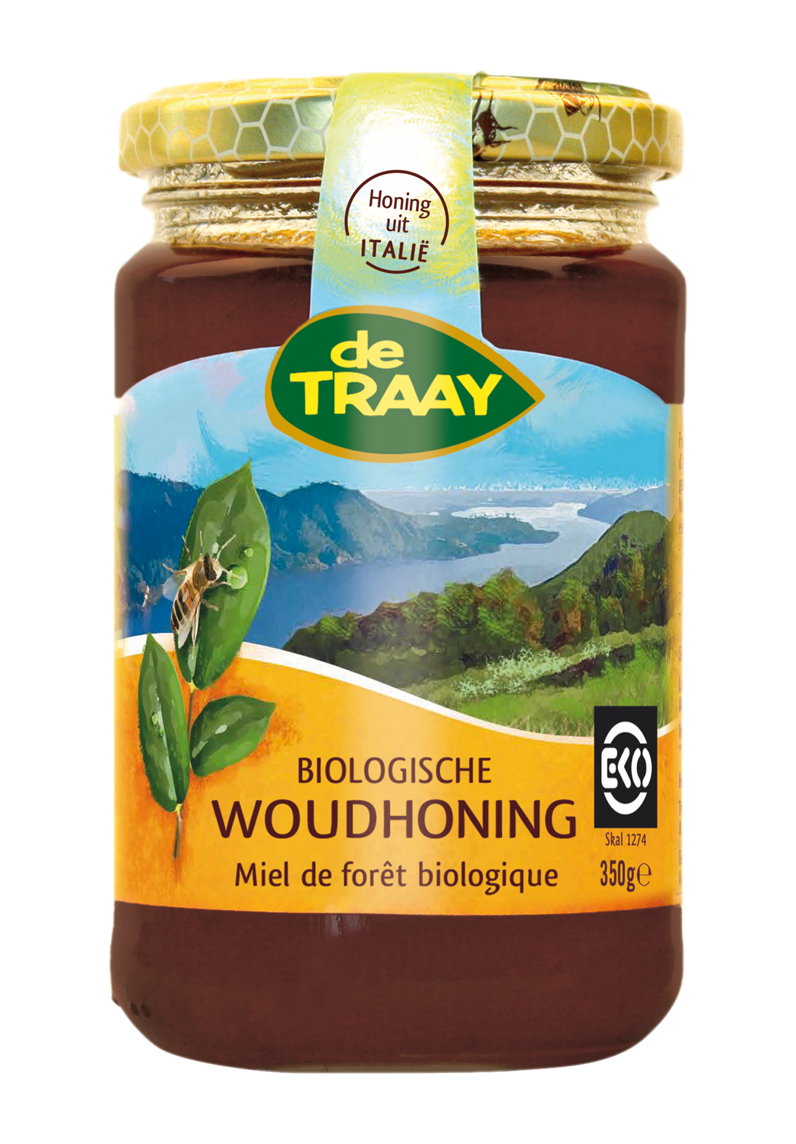Organic forest honey